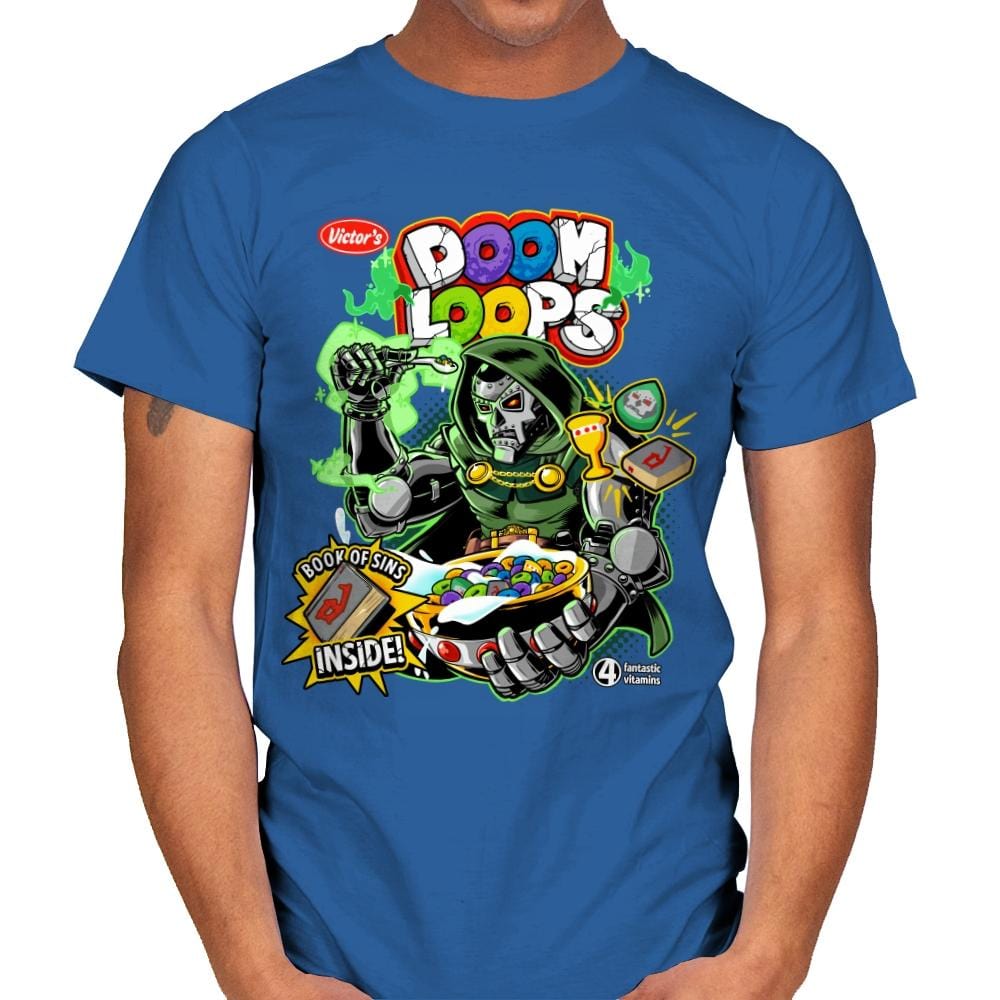 Doom Loops - Mens T-Shirts RIPT Apparel Small / Royal