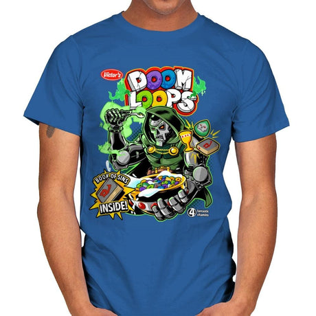 Doom Loops - Mens T-Shirts RIPT Apparel Small / Royal