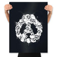 Doom Panda - Prints Posters RIPT Apparel 18x24 / Black