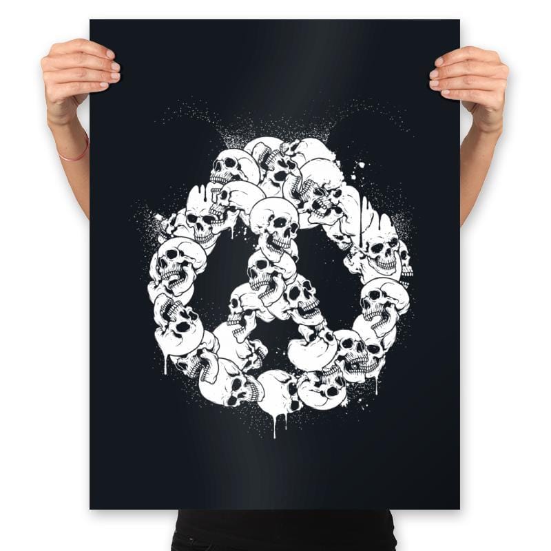 Doom Panda - Prints Posters RIPT Apparel 18x24 / Black