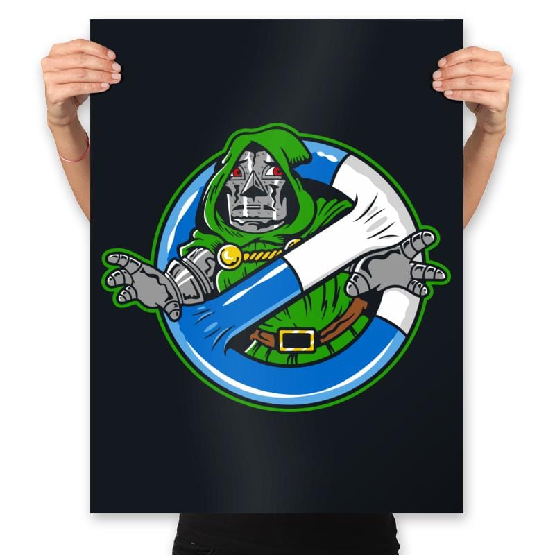 Doombusters - Prints Posters RIPT Apparel 18x24 / Black