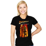 Doomguy and the Planet of Doom - Womens T-Shirts RIPT Apparel