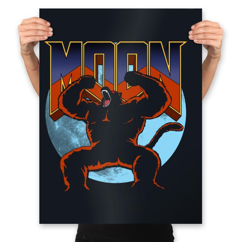 DoomMoon - Prints Posters RIPT Apparel 18x24 / 151515