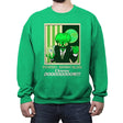 Doooooooom!!! - Crew Neck Sweatshirt Crew Neck Sweatshirt RIPT Apparel Small / Irish Green