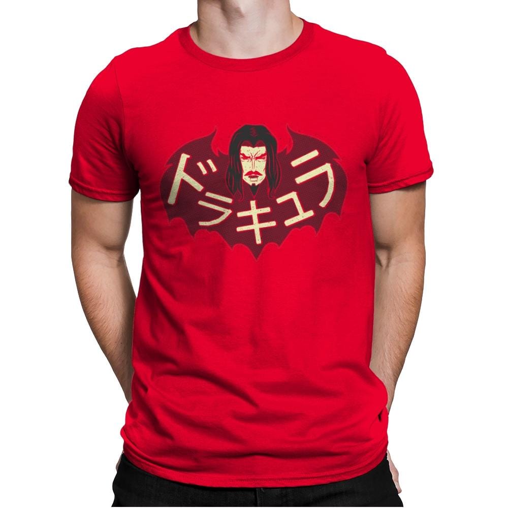 Dorakyura - Mens Premium T-Shirts RIPT Apparel Small / Red