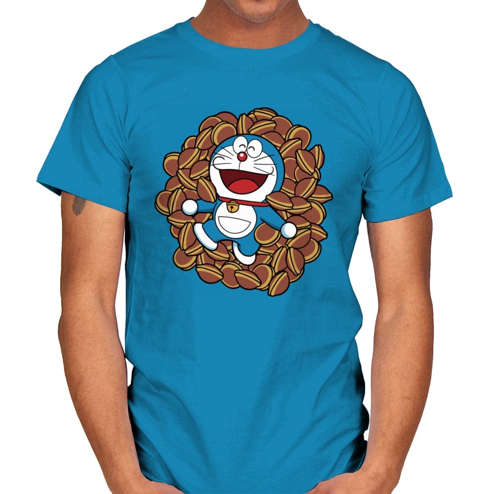 Dorayaki Beauty - Mens T-Shirts RIPT Apparel Small / Sapphire
