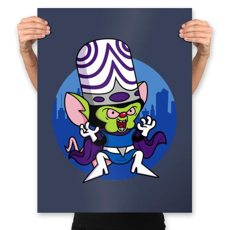 Double Conqueror! - Prints Posters RIPT Apparel 18x24 / Navy