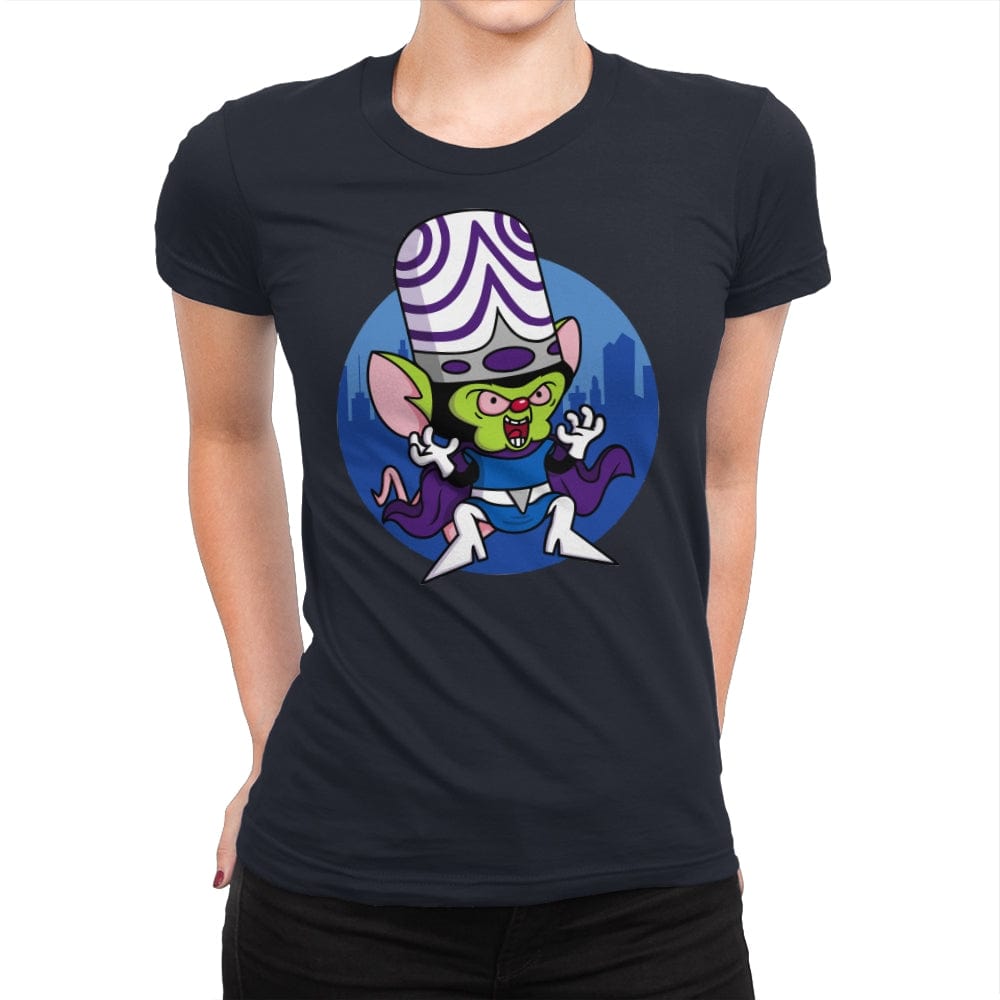 Double Conqueror! - Womens Premium T-Shirts RIPT Apparel Small / Midnight Navy