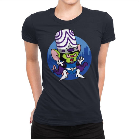 Double Conqueror! - Womens Premium T-Shirts RIPT Apparel Small / Midnight Navy