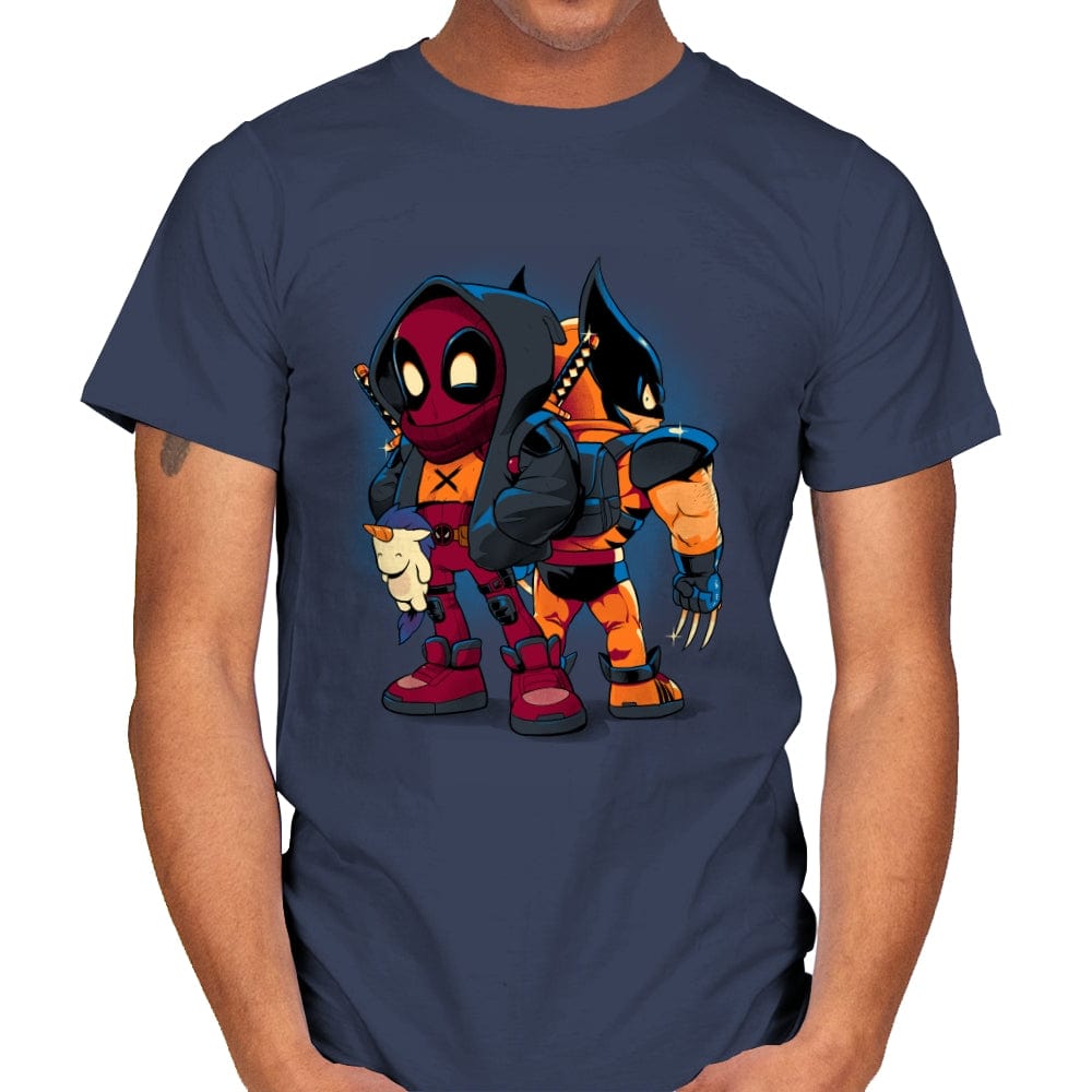 Double Healing Factor - Mens T-Shirts RIPT Apparel Small / Navy