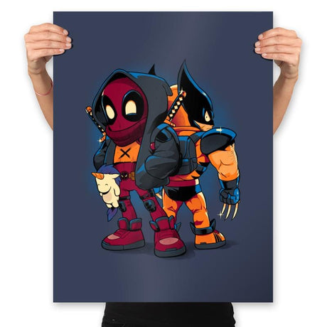 Double Healing Factor - Prints Posters RIPT Apparel 18x24 / Navy