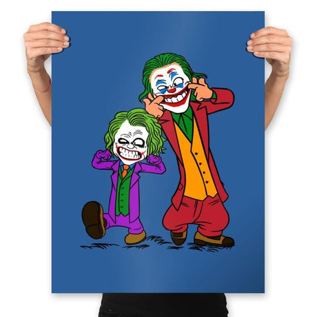 Double Joke - Prints Posters RIPT Apparel 18x24 / Royal