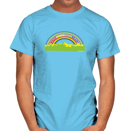 Double Rainbow Exclusive - Mens T-Shirts RIPT Apparel Small / Sky