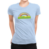Double Rainbow Exclusive - Womens Premium T-Shirts RIPT Apparel Small / Cancun