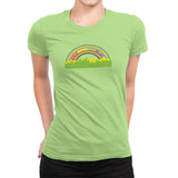 Double Rainbow Exclusive - Womens Premium T-Shirts RIPT Apparel Small / Mint