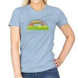Double Rainbow Exclusive - Womens T-Shirts RIPT Apparel 3x-large / Light Blue