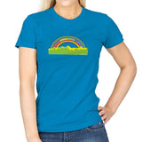 Double Rainbow Exclusive - Womens T-Shirts RIPT Apparel Small / Sapphire