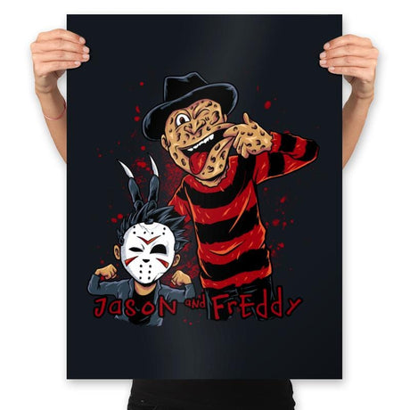 Double Slash - Prints Posters RIPT Apparel 18x24 / Black