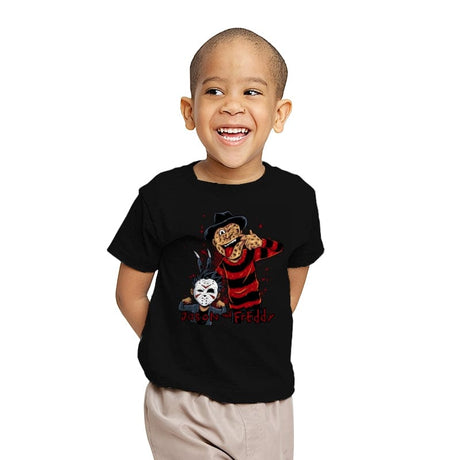 Double Slash - Youth T-Shirts RIPT Apparel X-small / Black