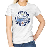 Down by the River - Womens T-Shirts RIPT Apparel Small / White