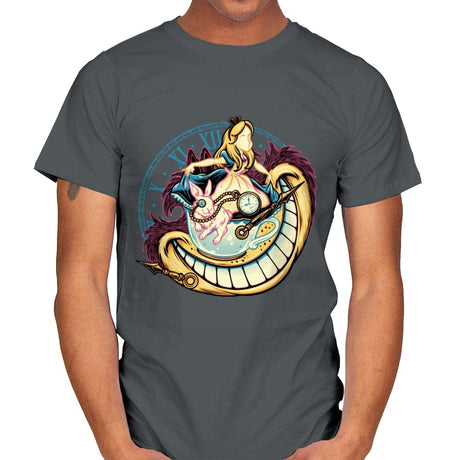 Down the Rabbit Hole - Mens T-Shirts RIPT Apparel Small / Charcoal