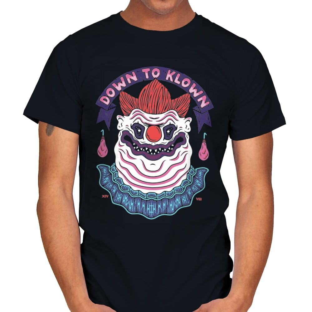 Down to Klown - Mens T-Shirts RIPT Apparel Small / Black