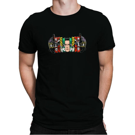 Dr. Tommy's Many Masks Exclusive - Mens Premium T-Shirts RIPT Apparel Small / Black