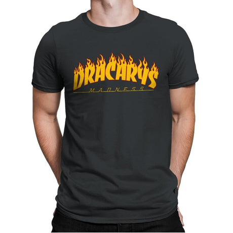 Draca or Die - Mens Premium T-Shirts RIPT Apparel Small / Heavy Metal