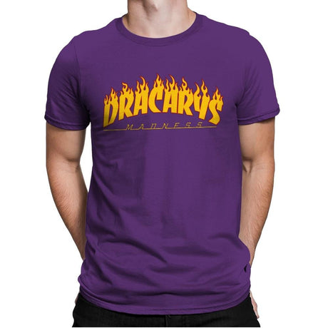 Draca or Die - Mens Premium T-Shirts RIPT Apparel Small / Purple Rush