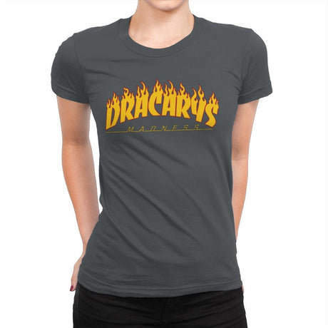 Draca or Die - Womens Premium T-Shirts RIPT Apparel Small / Heavy Metal