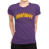 Draca or Die - Womens Premium T-Shirts RIPT Apparel Small / Purple Rush