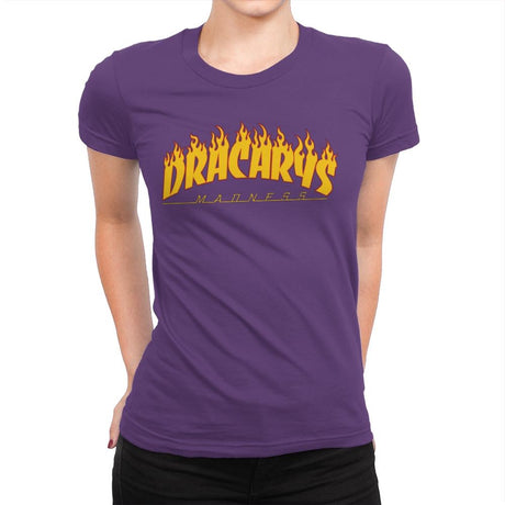 Draca or Die - Womens Premium T-Shirts RIPT Apparel Small / Purple Rush