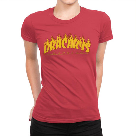 Draca or Die - Womens Premium T-Shirts RIPT Apparel Small / Red