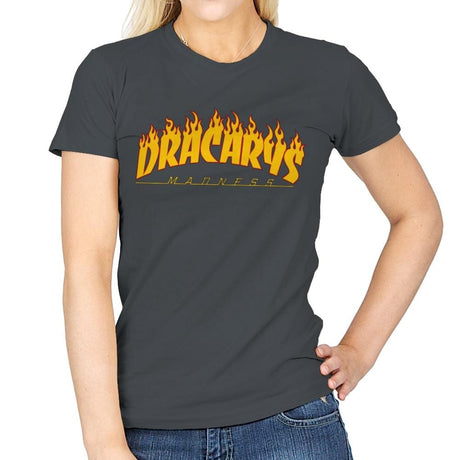 Draca or Die - Womens T-Shirts RIPT Apparel Small / Charcoal