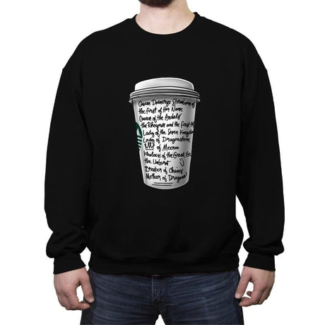 Draca Tea - Crew Neck Sweatshirt Crew Neck Sweatshirt RIPT Apparel