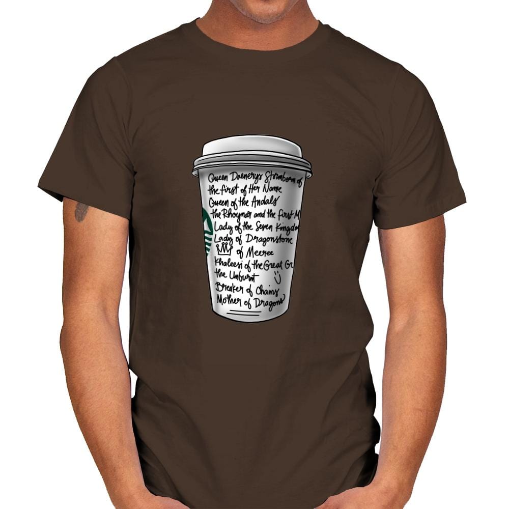 Draca Tea - Mens T-Shirts RIPT Apparel Small / Dark Chocolate