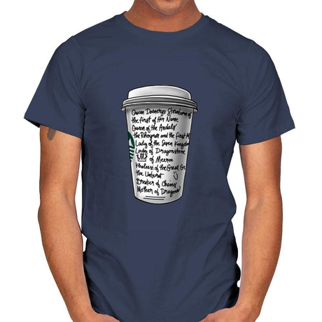 Draca Tea - Mens T-Shirts RIPT Apparel Small / Navy