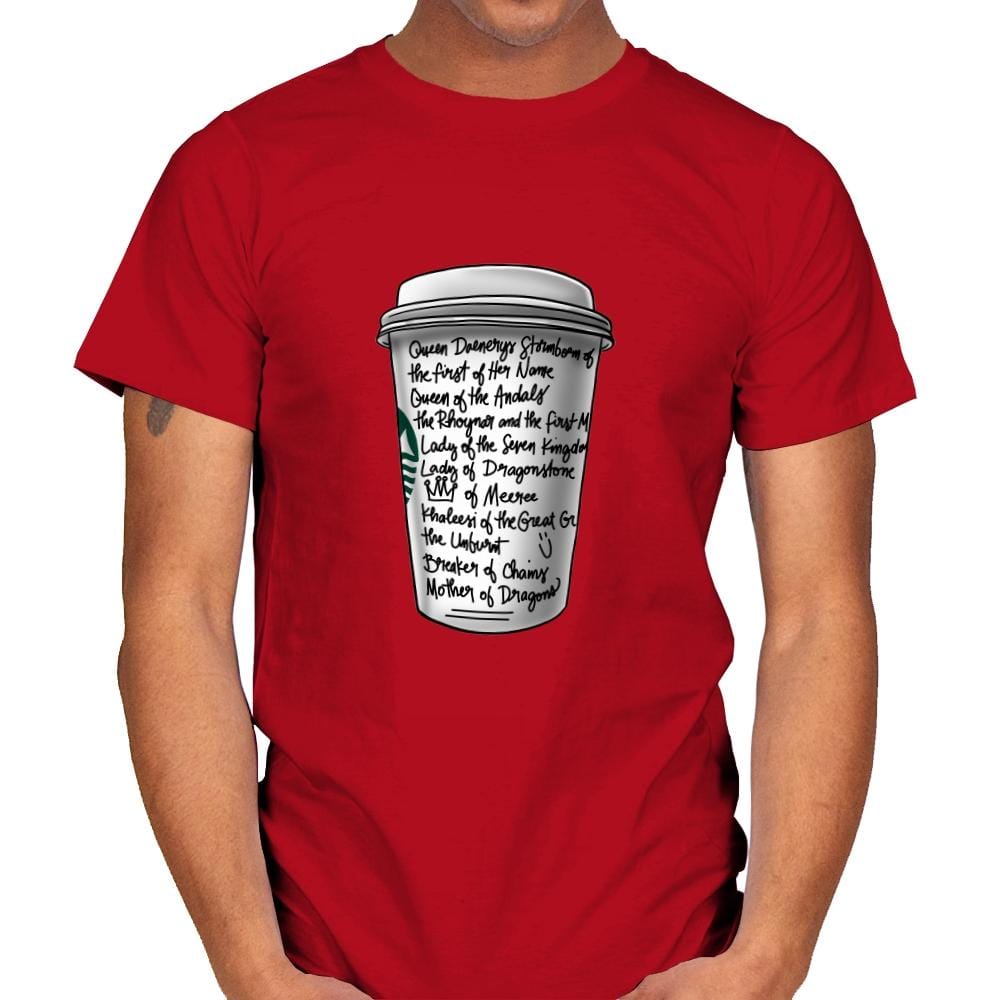 Draca Tea - Mens T-Shirts RIPT Apparel Small / Red