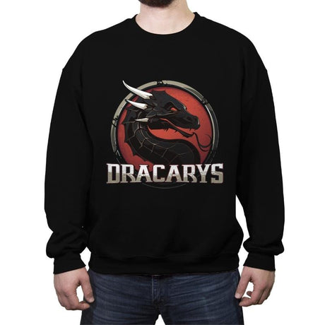 Dracarys - Crew Neck Sweatshirt Crew Neck Sweatshirt RIPT Apparel Small / Black