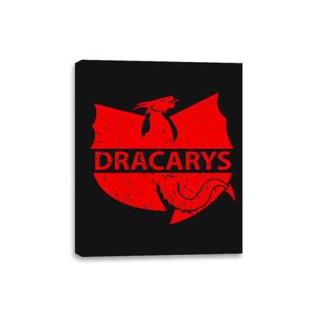 Draclan - Canvas Wraps Canvas Wraps RIPT Apparel 8x10 / Black
