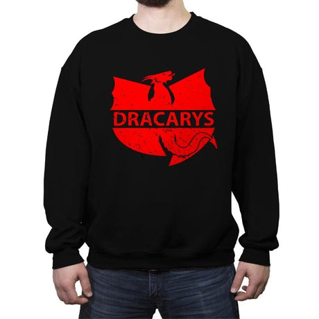 Draclan - Crew Neck Sweatshirt Crew Neck Sweatshirt RIPT Apparel