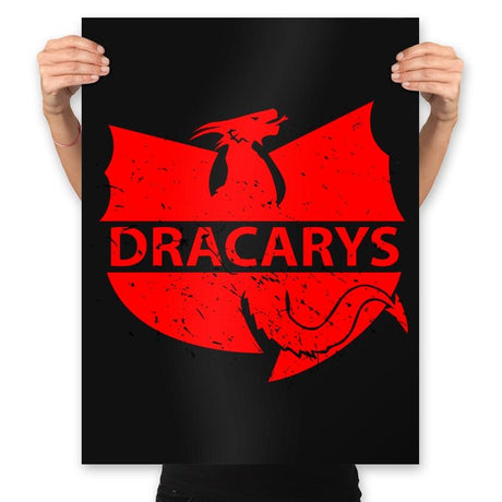 Draclan - Prints Posters RIPT Apparel 18x24 / Black