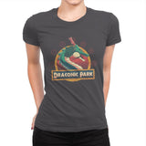 Draconic Park - Womens Premium T-Shirts RIPT Apparel Small / Heavy Metal