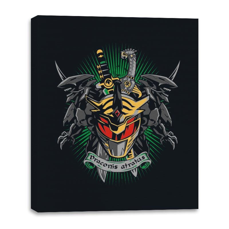 Draconis Atratus - Canvas Wraps Canvas Wraps RIPT Apparel 16x20 / Black