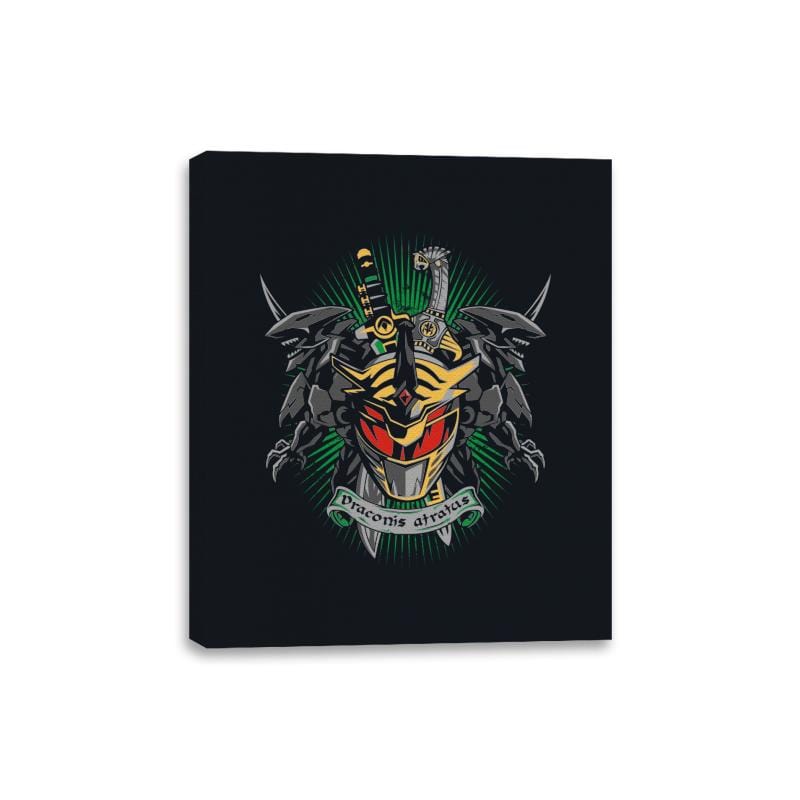 Draconis Atratus - Canvas Wraps Canvas Wraps RIPT Apparel 8x10 / Black