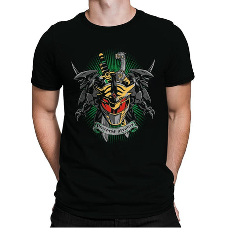 Draconis Atratus - Mens Premium T-Shirts RIPT Apparel Small / Black