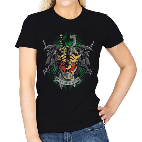 Draconis Atratus - Womens T-Shirts RIPT Apparel Small / Black