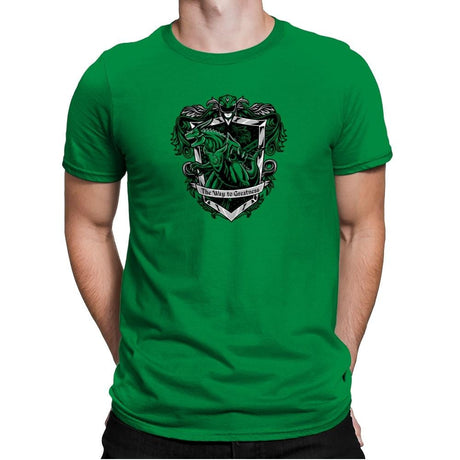 Draconyn - Zordwarts - Mens Premium T-Shirts RIPT Apparel Small / Kelly Green