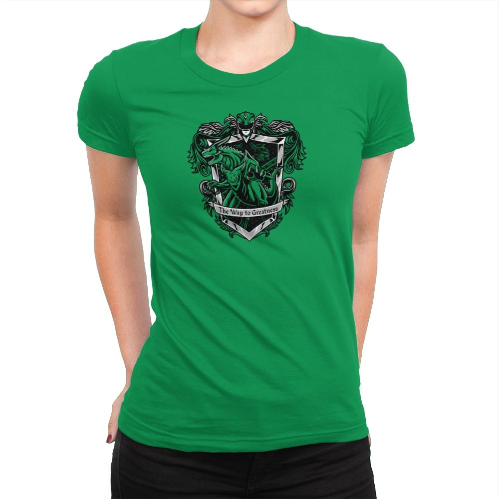 Draconyn - Zordwarts - Womens Premium T-Shirts RIPT Apparel Small / Kelly Green
