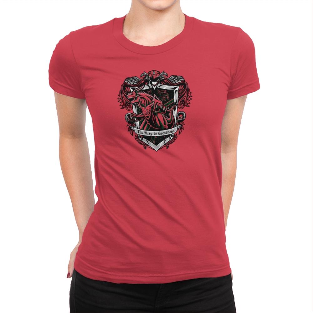 Draconyn - Zordwarts - Womens Premium T-Shirts RIPT Apparel Small / Red
